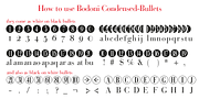 Bullets, a Symbol Font by Wiescher-Design (Thumbnail 6 of 14)