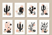 PASTEL Cactuses & Succulents BIG Set, a Decorative Illustration by Iraida_Bearlala (Thumbnail 9 of 13)