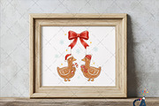 Gingerbread Cookies Christmas PNG, an Illustration by Creative Art (Thumbnail 5 of 6)
