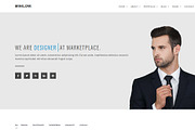 Minilow - Minimal portfolio template, a HTML Template by techboot (Thumbnail 2 of 6)