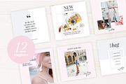 Instagram Posts Pack, a Social Media Template by AdoredDesigns.com (Thumbnail 4 of 5)