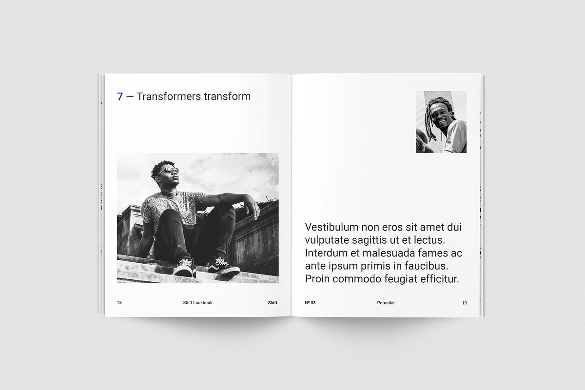_Shift. Lookbook, a Brochure Template by silukEight (Photo 9 of 17)