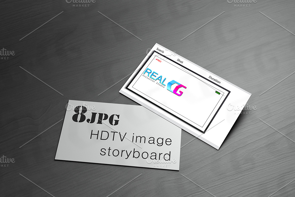 HDTV storyboard storyboard template preview 2