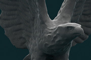 Eagle Figurine, an Animal 3D Model by Giimann (Thumbnail 8 of 8)