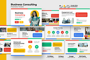 Business Consulting - Google Slides, a Presentation Template by Iqsiart Studio (Thumbnail 1 of 3)