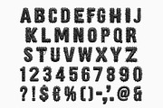 Black Punk Font, a Sans Serif Font by Handmadefont (Thumbnail 2 of 18)