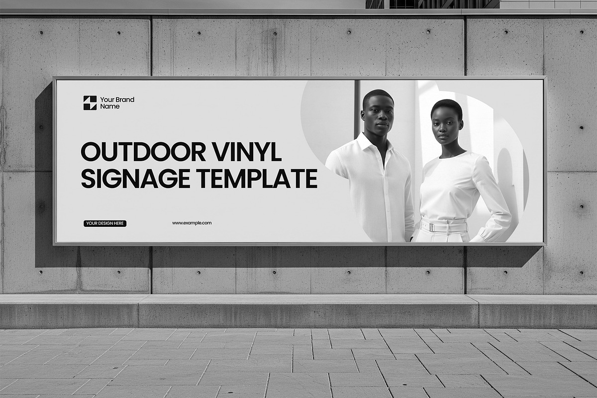 Outdoor Billboard Banner Mockup, a Product Mockup by graphypix (Photo 3 of 4)