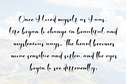 Owner | Script Font, a Handwritten Font by Scratchones (Thumbnail 6 of 8)