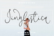 Jinglistica, a Script Font by Creamy Script (Thumbnail 1 of 4)