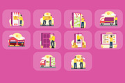 Delivery Package Illustration Pack, an Illustration by baii09 (Thumbnail 4 of 4)