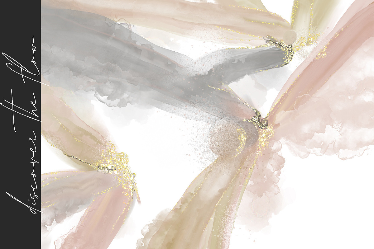 Amazing Alcohol Ink for Procreate, a Brush Add-On by AJ Brushes (Photo 14 of 17)