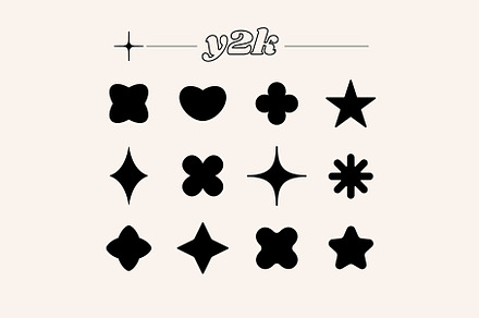 Y2K Vector Design Elements