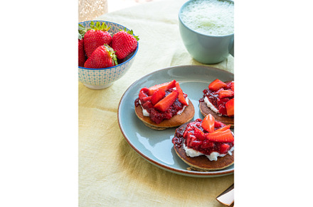 Vegan buckwheat gluten free pancakes, a Food & Drink Photo by Lifemorning