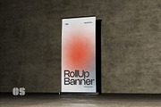 Roll Up Banner Mockup, an Advertising Mockup by Croma Studio (Thumbnail 2 of 4)