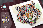 Ethnic Collection: Roaring Tiger, an Animal Illustration by ArtoJoy (Thumbnail 1 of 5)