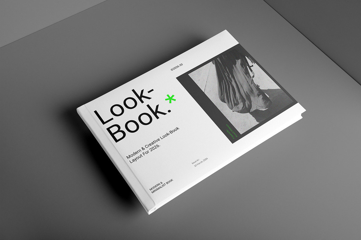 Lookbook Template Landscape preview 3