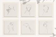 BUNDLE Line Art and illustrations, a Decorative Illustration by Eviory (Thumbnail 4 of 28)