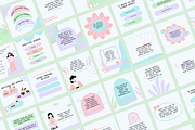 Positive Vibes Pack Instagram, a Social Media Template by The Blog Creative (Thumbnail 4 of 6)