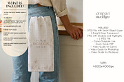 Waffle Tea Towel Mockup, a Household Mockup by EmpaviMockups (Thumbnail 2 of 6)