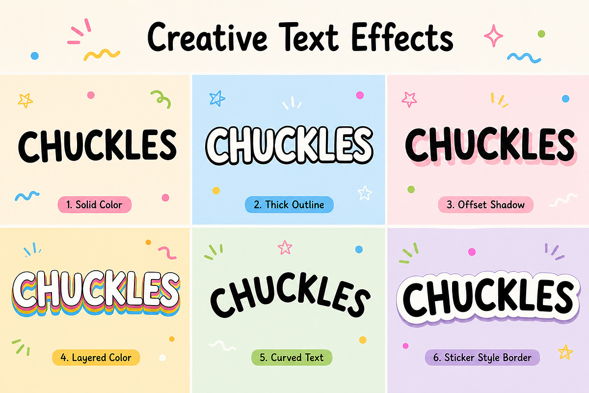 Tiny Chuckles – A Hand-Drawn Font, a Handwritten Font by Wow Magic (Photo 4 of 4)