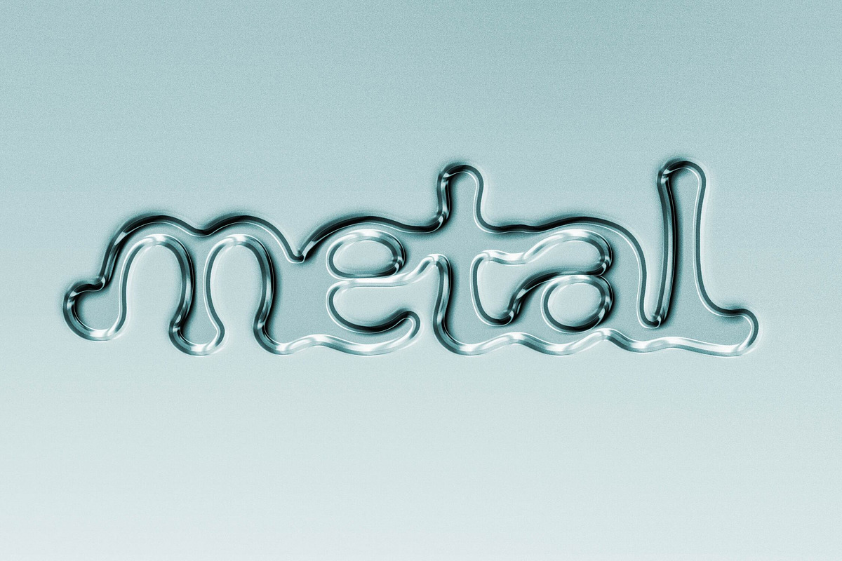 Chrome / Liquid Metal Text Effect, a Layer Style Add-On by pixelbuddha.net (Photo 2 of 4)