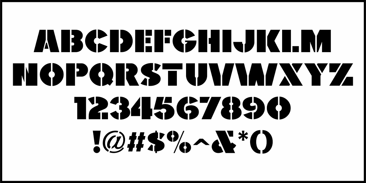 Imported Goods JNL, a Sans Serif Font by Jeff Levine Fonts (Photo 3 of 5)