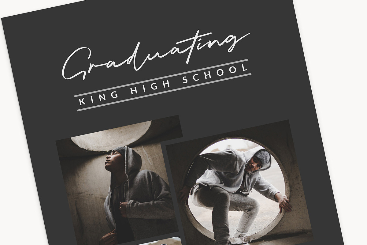 Graduation Announcement Template STL, an Invitation Template by Laurie Cosgrove Design (Photo 5 of 7)