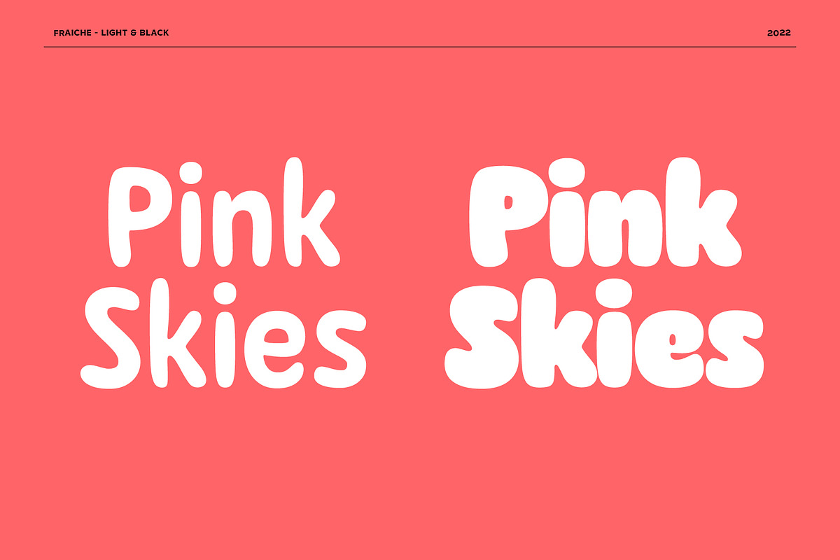 Fraiche - Variable Rounded, a Sans Serif Font by Adam Fathony (Photo 8 of 17)