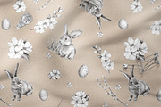 Happy Easter (cute animals), an Animal Illustration by Elena_Sedova (Thumbnail 10 of 14)