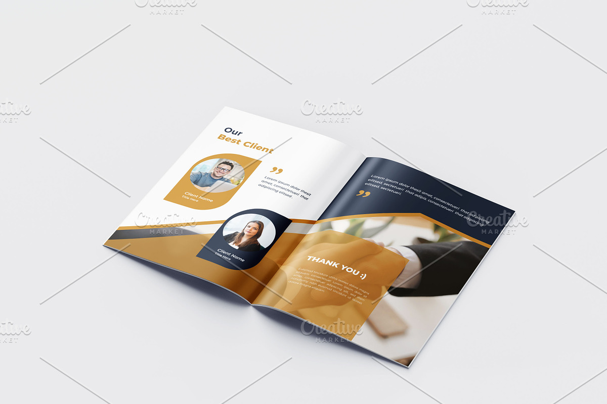 Brochure Design | Company Profile, a Brochure Template by MD Foysal Hossain (Photo 9 of 9)