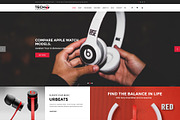 TECH8 - HiTech WooCommerce Theme, a WordPress Template by WPThemeGo (Thumbnail 2 of 4)