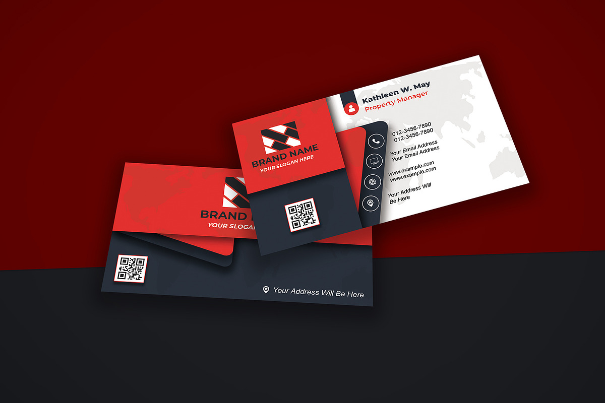 Clean Simple Card PSD preview 7