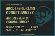 Cryptic Monster a Hallowen Font, a Blackletter Font by Rasiorise Studio (Thumbnail 12 of 12)