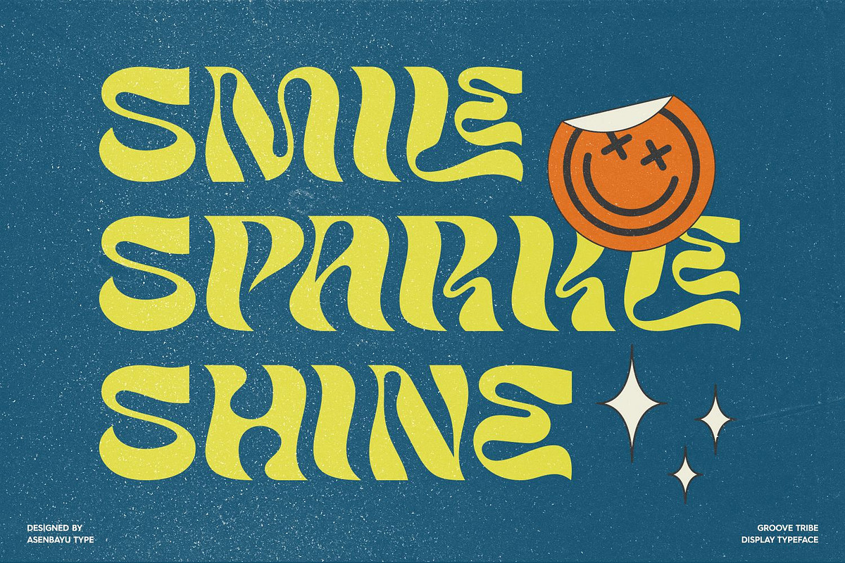 Groove Tribe Font, a Serif Font by Asenbayu (Photo 3 of 14)