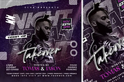 Urban Night Takeover Club Flyer, a Flyer Template by StarPixles11 (Thumbnail 3 of 3)