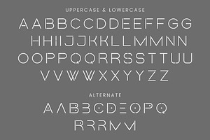 LIVERA - Minimalist Allcaps Font