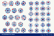 FLORAL SCANDINAVIAN VECTOR CLIPART, a Decorative Illustration by Une Affaire de Filles (Thumbnail 2 of 5)