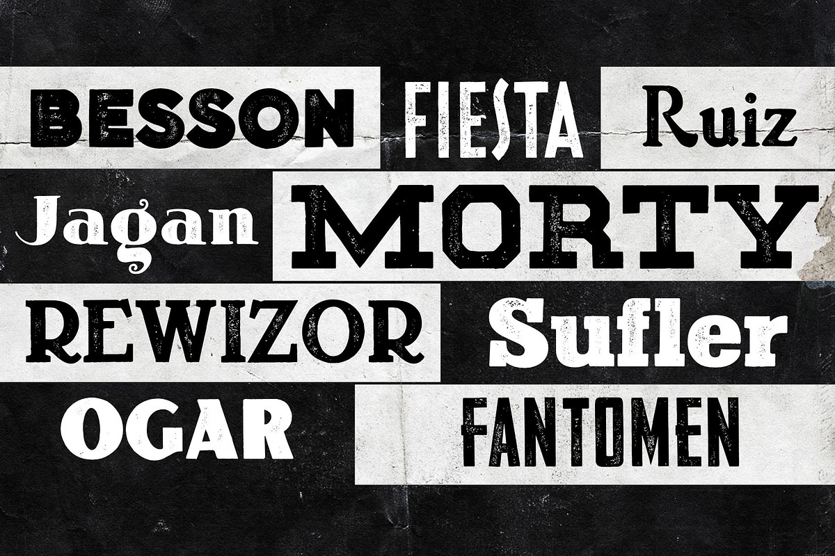 Vintage Fonts Collection - 18 fonts, a Font by Leitmotif (Photo 4 of 4)