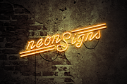 Neon Effect Mockup, a Product Mockup by Salih Kizilkaya (Thumbnail 5 of 8)