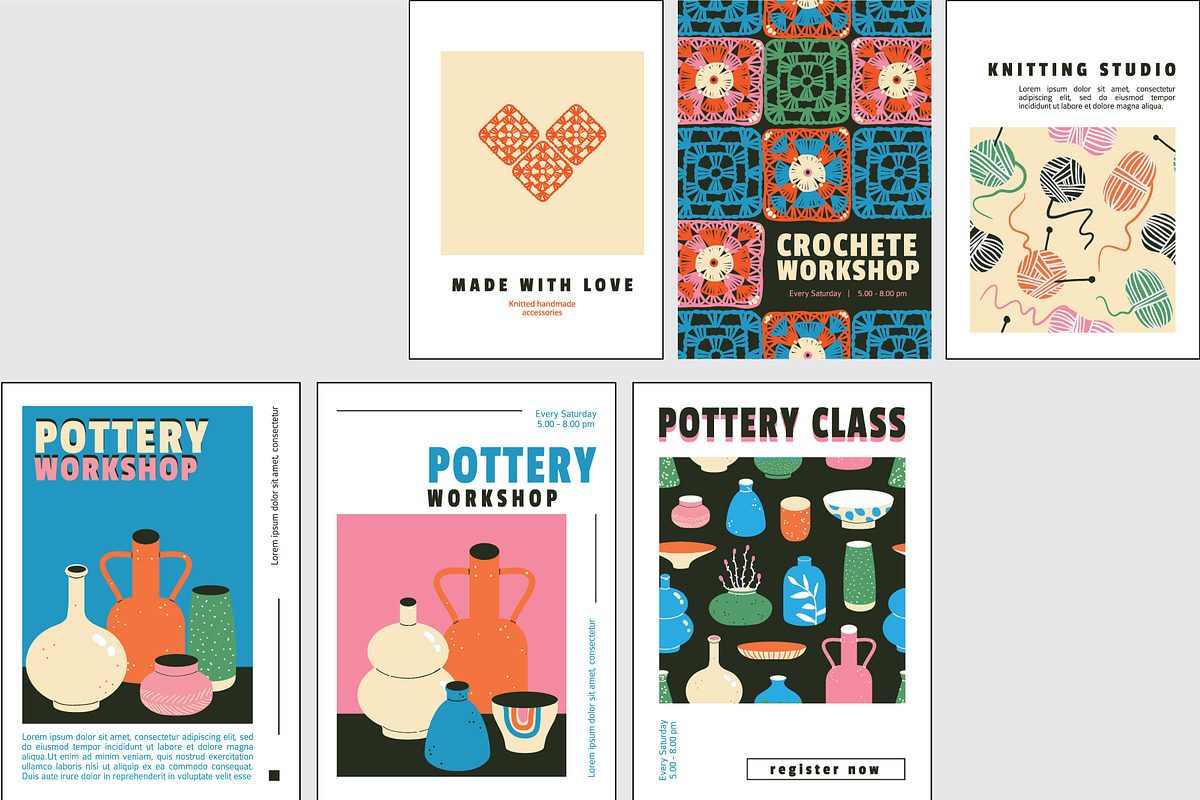 Art & Craft Bundle elements patterns, an Object Graphic by Lena Nikolaeva (Photo 15 of 17)
