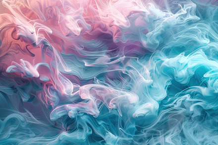 Abstract blue and pink waves wallpaper, a Background Photo by AlyaAnd