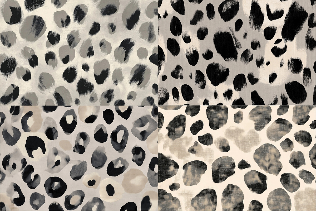 12 Leopard Print Patterns, a Pattern Graphic by HipFonts (Photo 4 of 4)