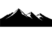 Mountain Landscape Silhouette, a Decorative Illustration by Designer_Momina (Thumbnail 2 of 19)