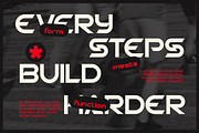 Nezag - Futuristic Sport Font, a Sans Serif Font by Pandeka Studio (Thumbnail 7 of 9)