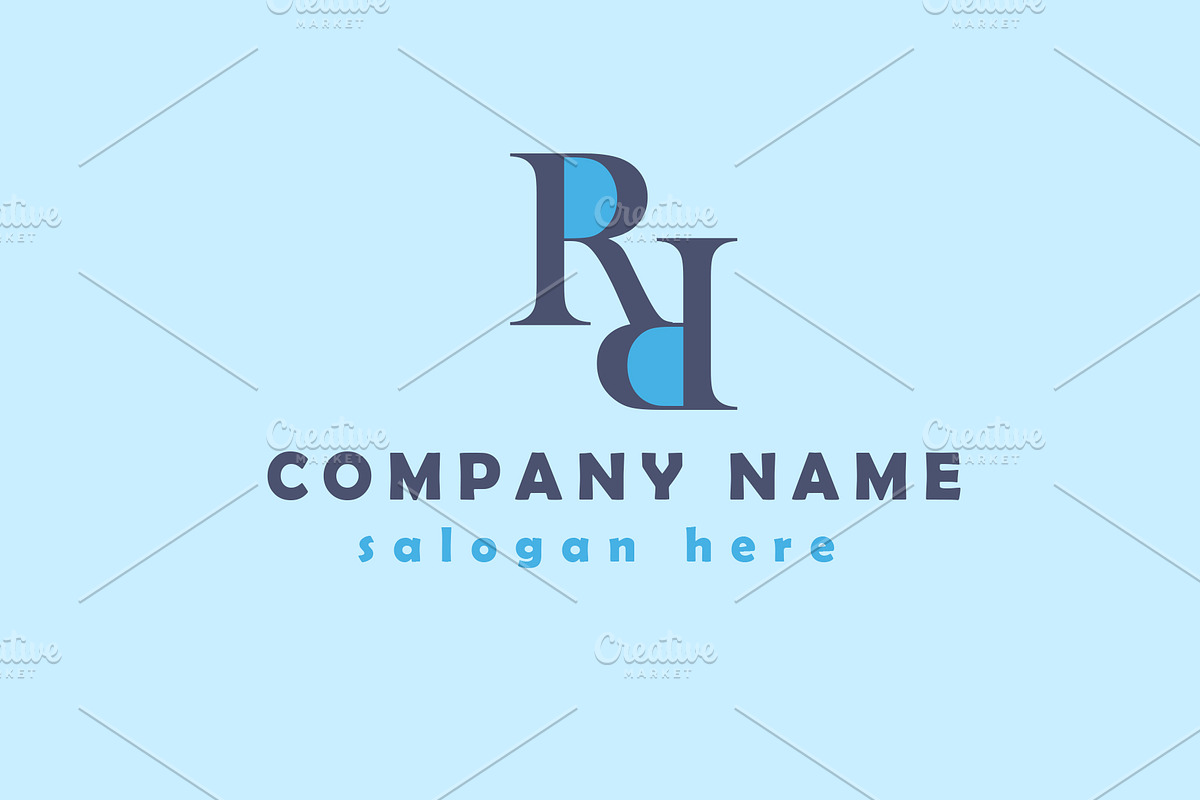RR letter logo 30% off, a Branding & Logo Template by Graphic Origin (Photo 1 of 2)