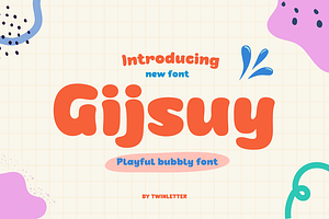 Gijsuy, a Serif Font by twinstd