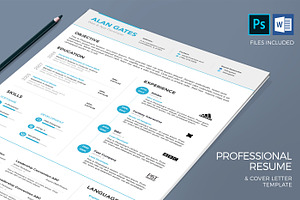 Resume And Cover Letter Template