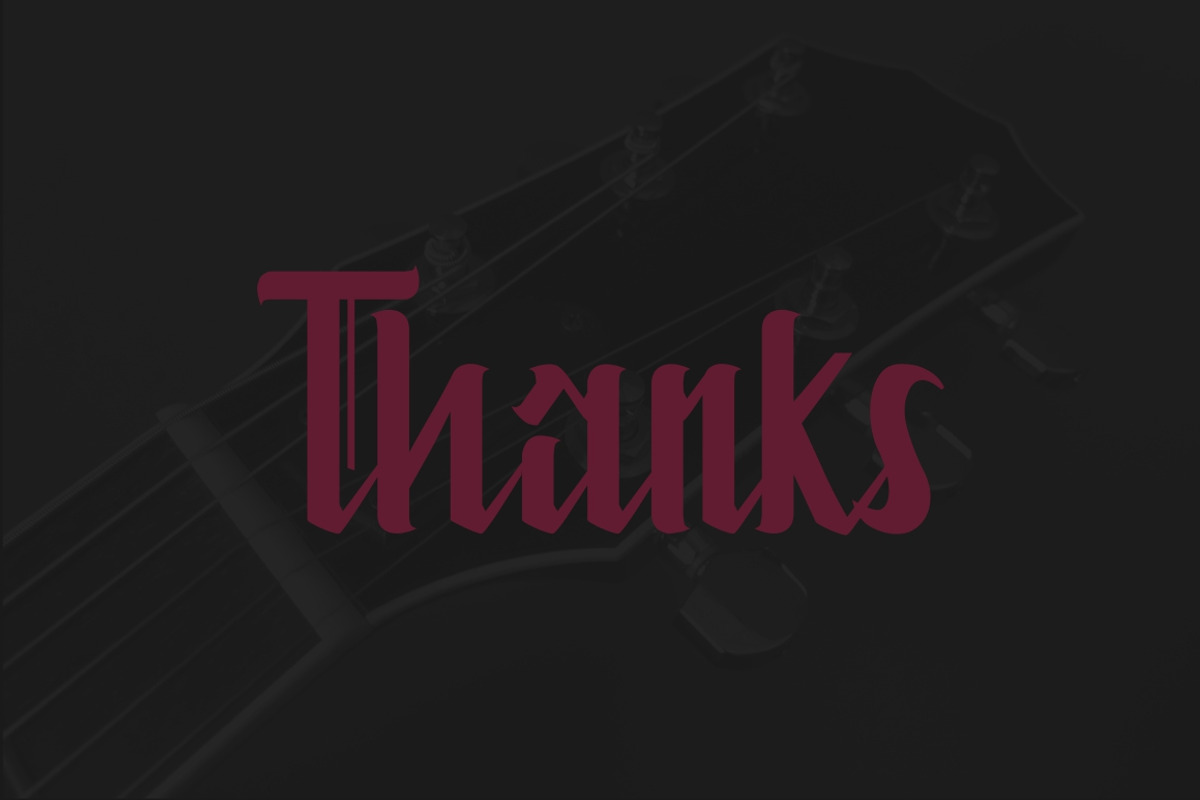 Ujang Bedog Typeface preview 4