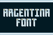 Argentina Font, a Font by yaisalinas (Thumbnail 1 of 8)