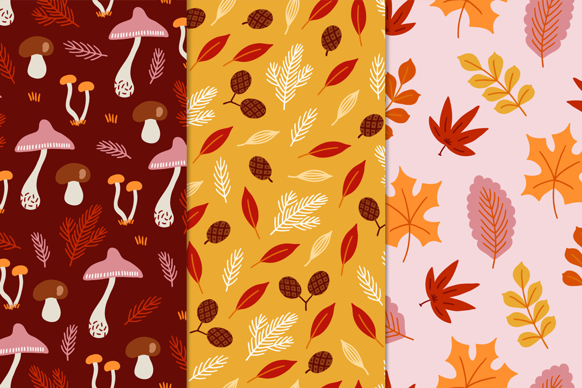 Cozy Fall Kit, a Texture Illustration by miumiu (Photo 6 of 11)